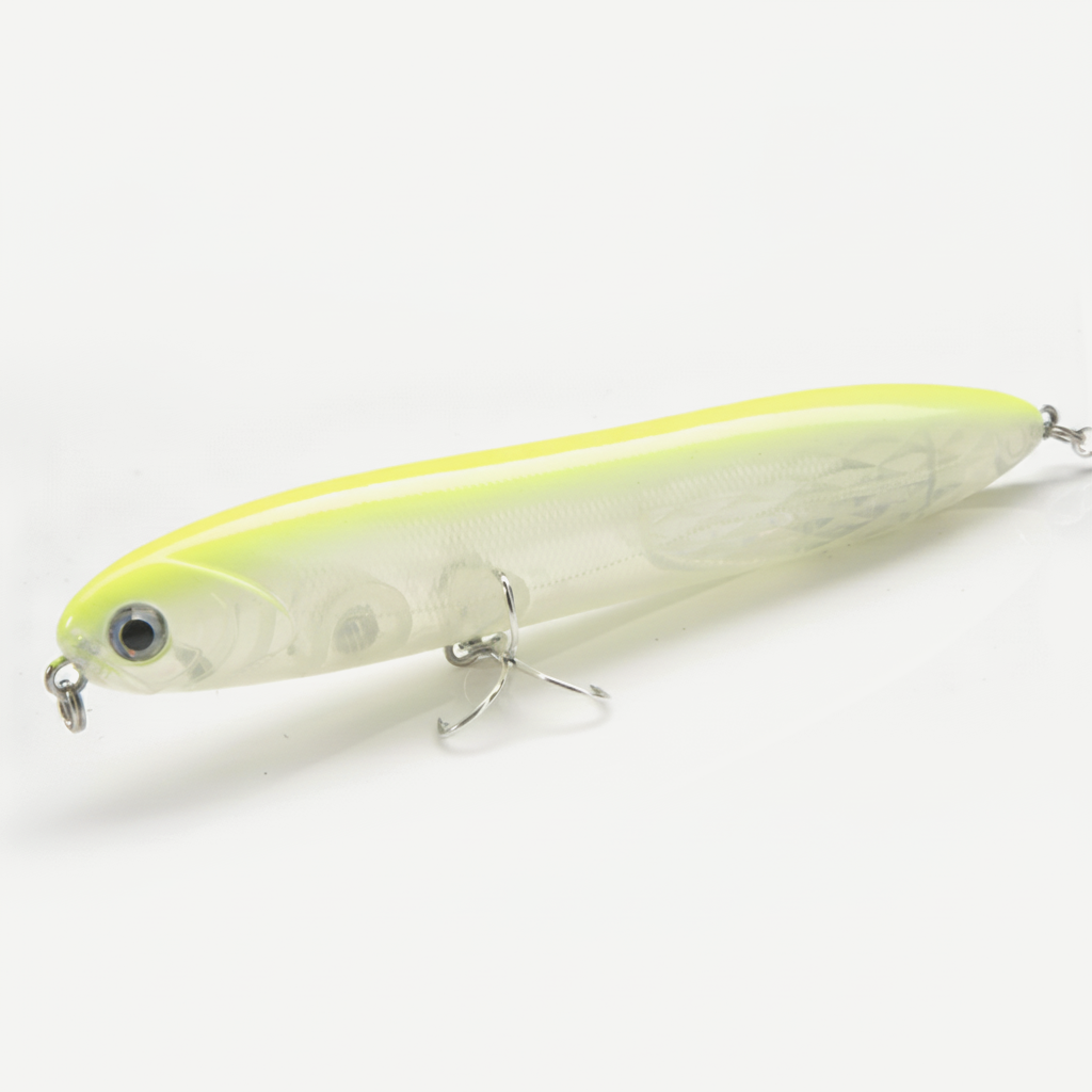 Hunthouse Long Casting Surface Pencil Fishing Lures 140mm 29g Floating Walk The Dog Hard Bait For Seabass Top Water Tack