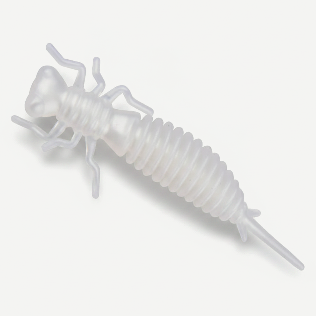 MEREDITH Larva Soft Plastic Bait - Segmented Nymph Lure