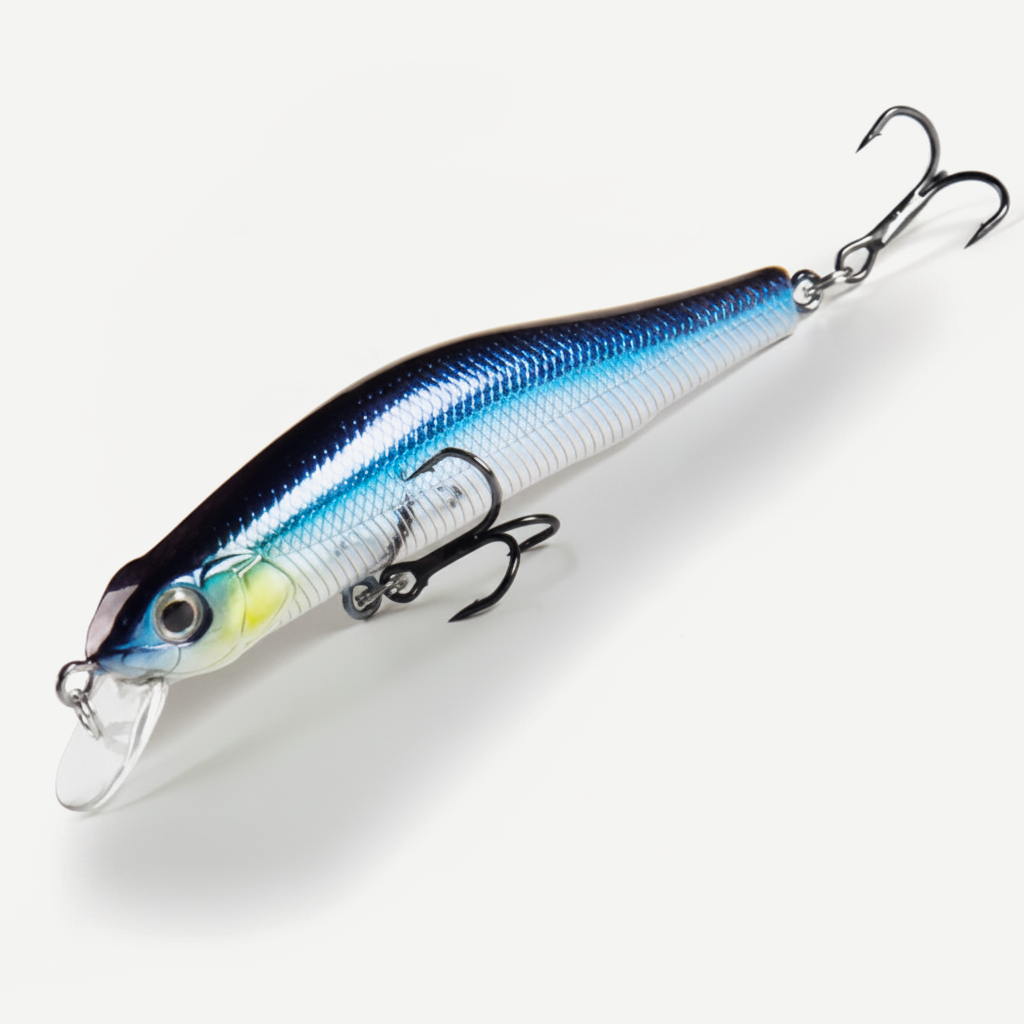 Bearking 80mm Minnow Crankbait with Magnetic Weight Transfer
