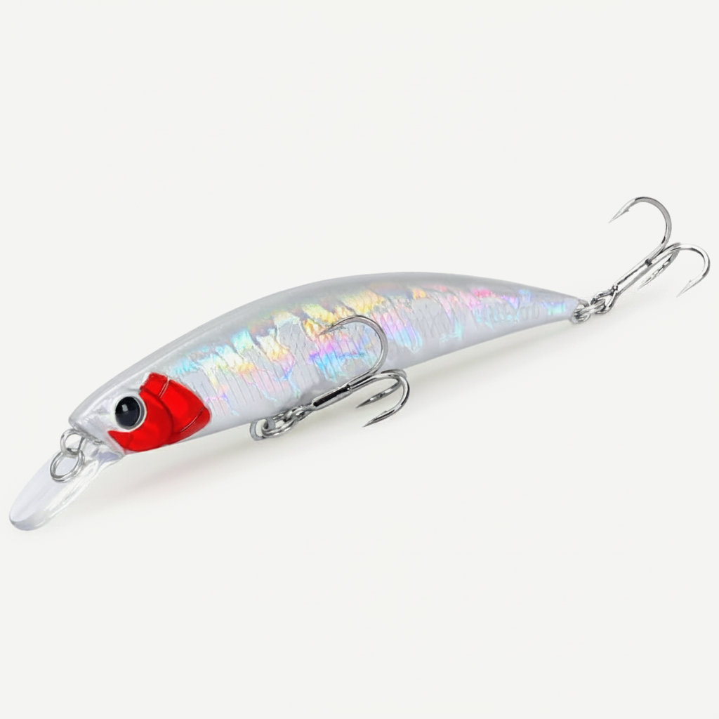 TSURINOYA Sinking Minnow 80S Trout Pike Bass 80mm 12g Hard Bait Jerkbait Freshwater stream Saltwater Wobbler Fishing Lur