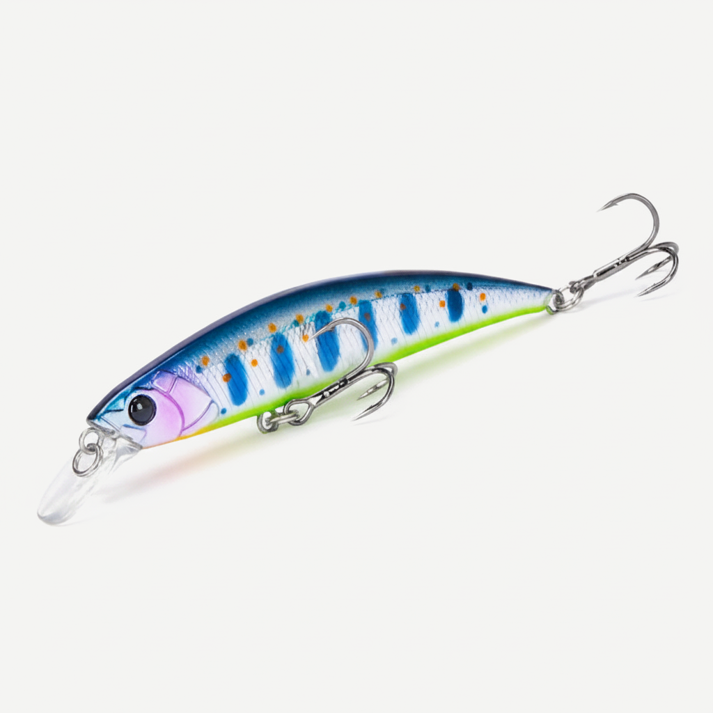 TSURINOYA Fishing Lure Sinking Minnow 80S 12g DW96 8cm Large Rockfish Hard Bait Jerkbait Freshwater stream Saltwater Wob