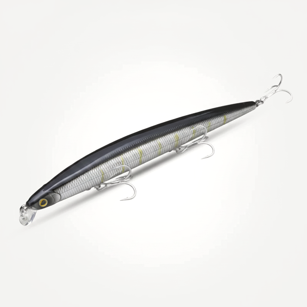 Kingdom Long Casting Minnow Jerkbait Floating/Slow Sink