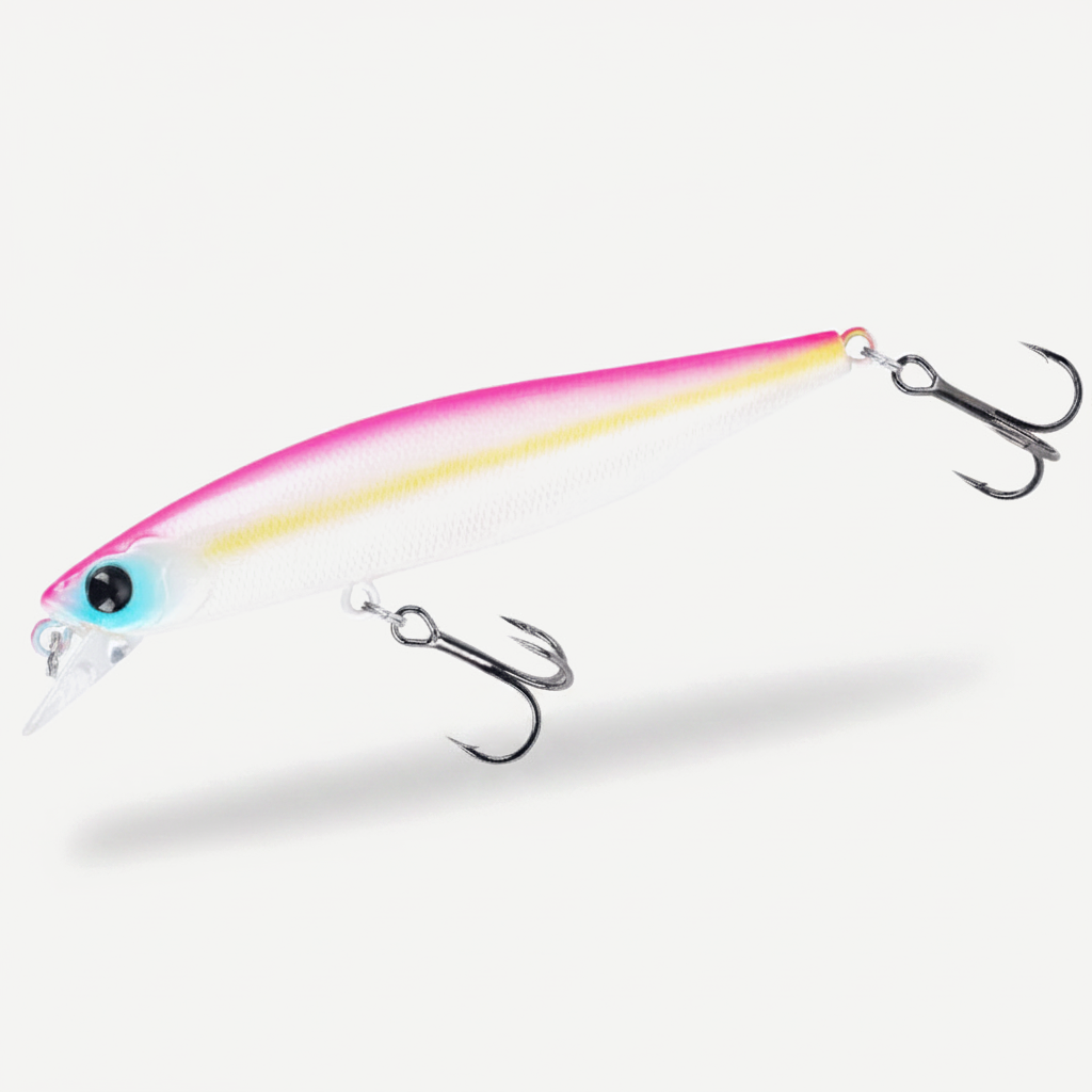 TSURINOYA 88SP Suspending Minnow Fishing Lure 88mm 10.3g DW76 Long Casting Artificial Hard Baits Pike Bass Big Trout Jer