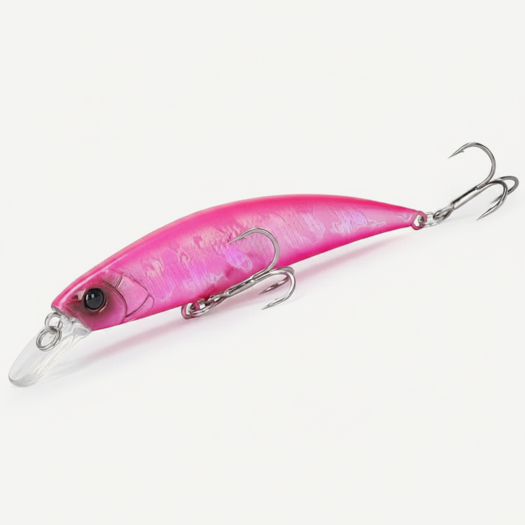 TSURINOYA 80S 12g Sinking Minnow Fishing Lure DW96 8cm Large Trout Pike Rockfish Hard Bait Jerkbait Freshwater Saltwater