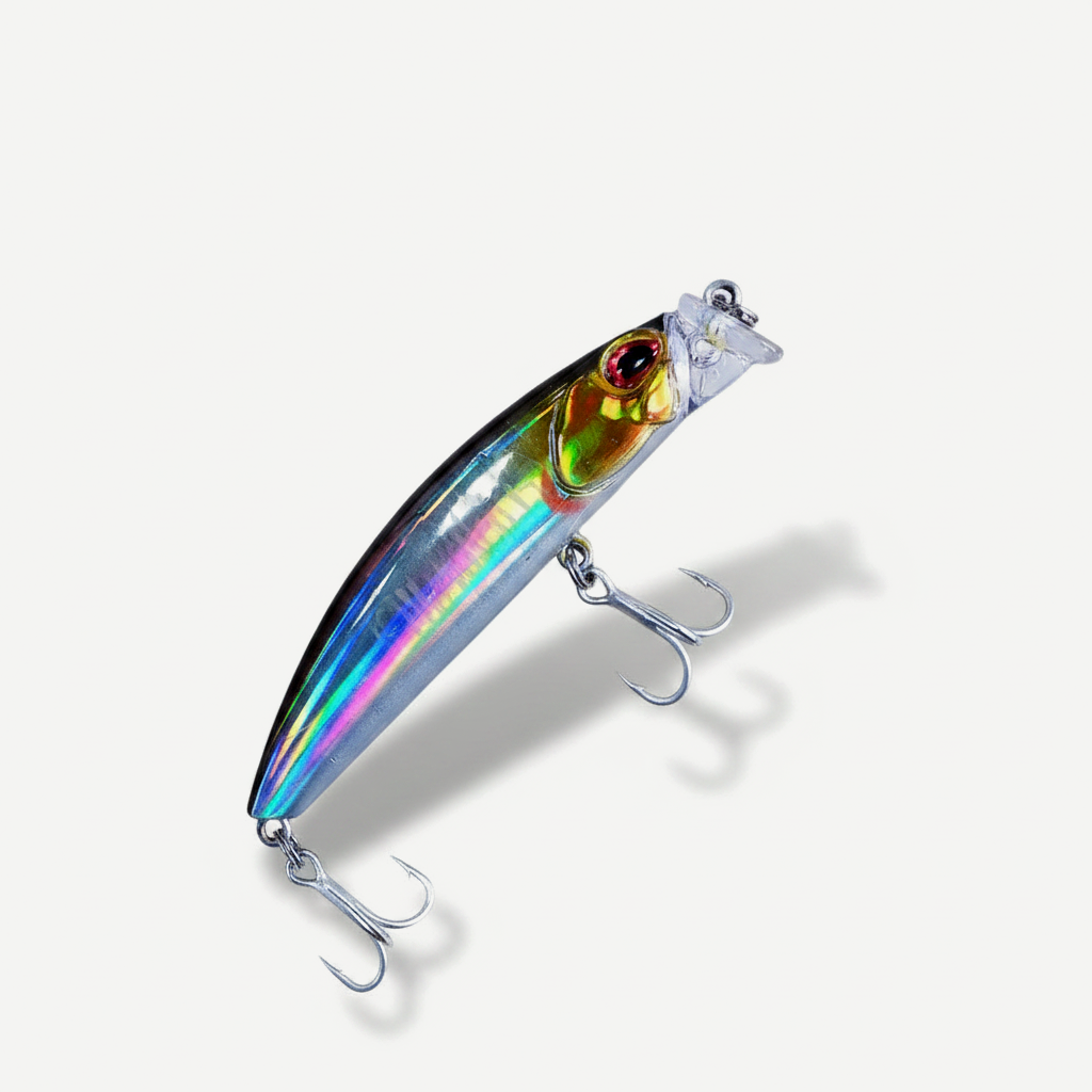 TSUYOKI Fishing Lures 2025 75mm 10g Diving 0-25cm Jerkbaits Lure Floating Duo Terrif Dc-7 Minnow Trout Lure Mackerel Sea