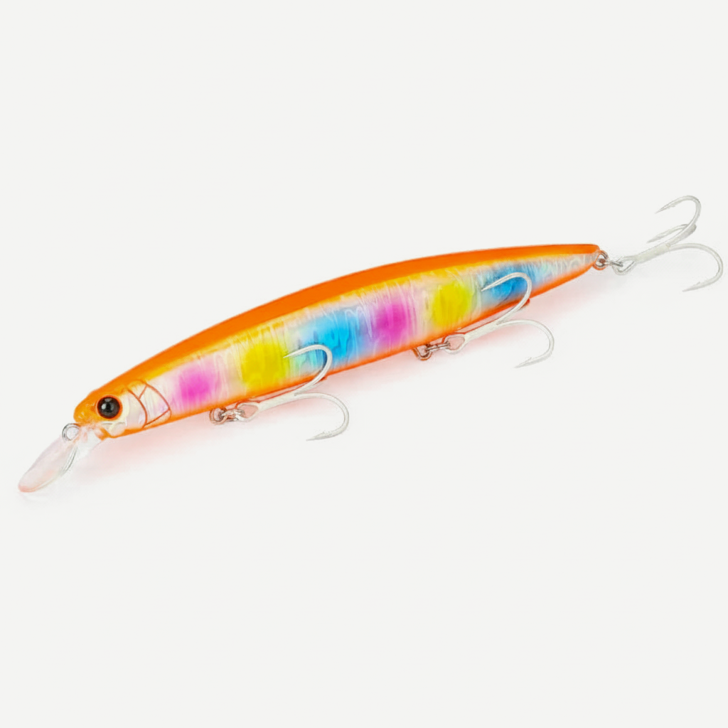 TSURINOYA 130S Sinking Minnow Fishing Lure SCOUT 130mm 24g Long Casting Seabass Flounder Artificial Large Sea Fishing Ha
