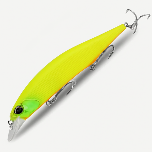 BEARKING 12cm Slow-Sink Minnow Jerkbait for Bass
