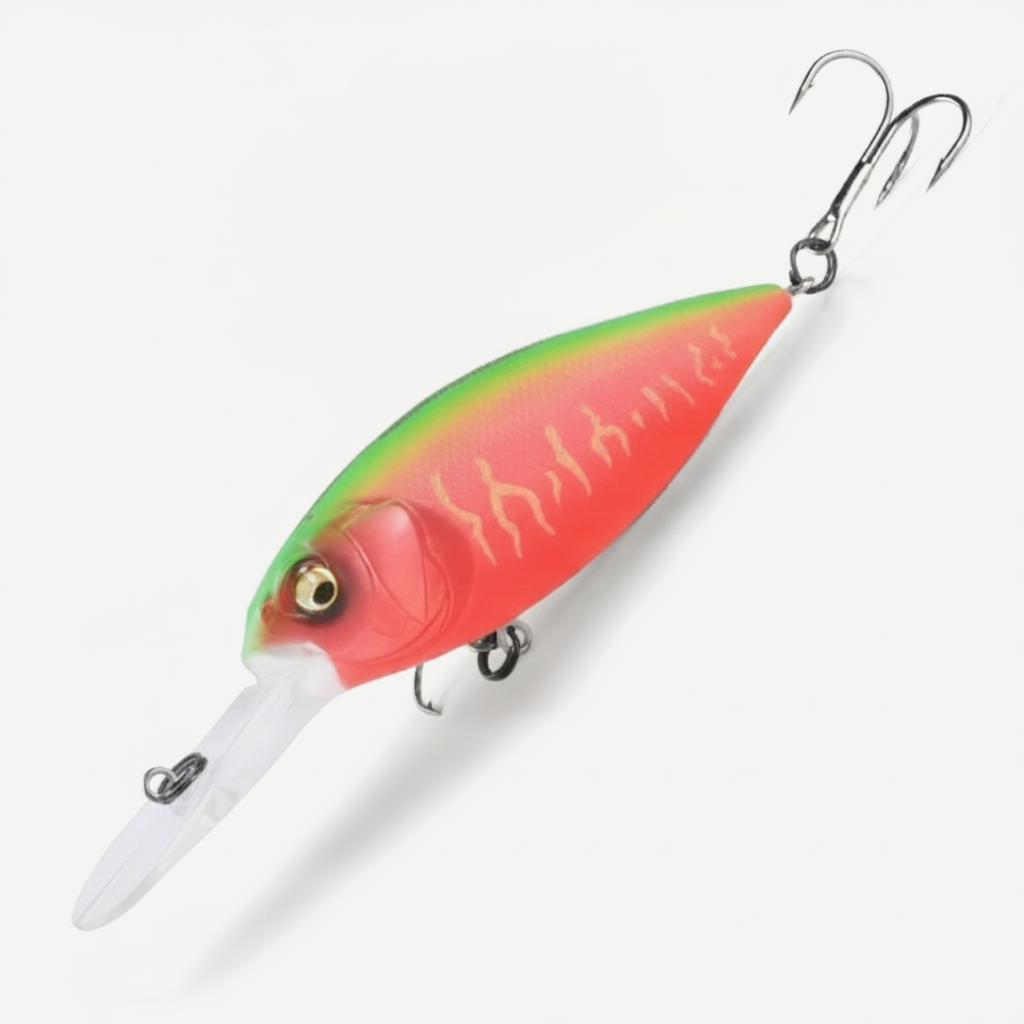 Deep Diver Crankbait 75mm Floating Bass Lure