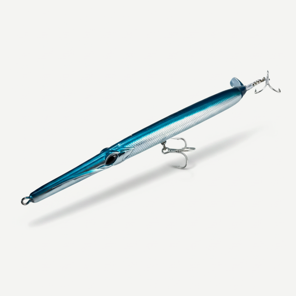 Hunthouse Pencil Fishing Lures 225mm/40g Surface Baits Propeller Needle Floating For Fish Bluefish Seabass Lw550
