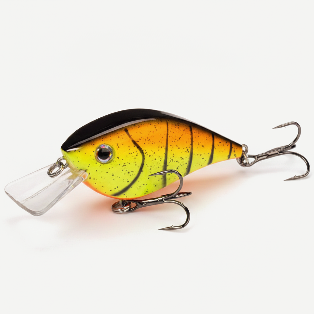 Hunthouse Fishing Hard Lures Crank Lure Floating 65mm/16.5g KVD 2.5 Squarebill Crankbait Wobblers Swimbait For Bass Pike
