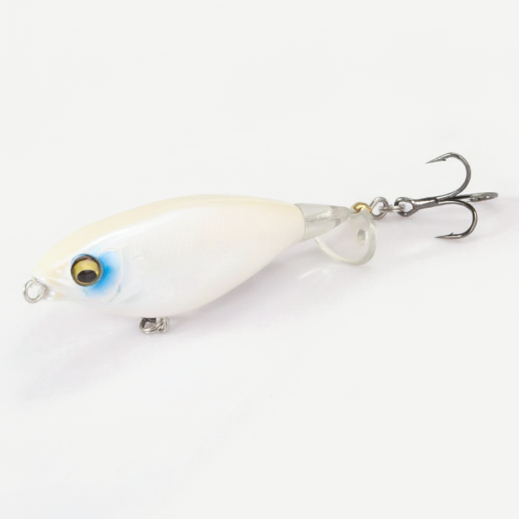 Hunthouse Hard Topwater Spinning Tail Artificial Bait 65mm/5.7g 80mm/10.8g Swimbait Fishing Lure For Bass Trout Pike Tac