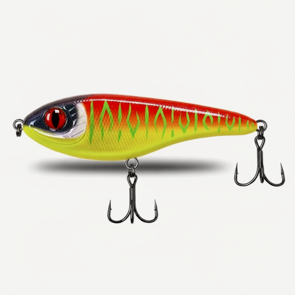 TSUYOKI 20/30/50g Sinking Jerkbait Slider Swim Glidebait 120 Westin Artificial Wobblers Loud Sound Fishing Lure for Pike