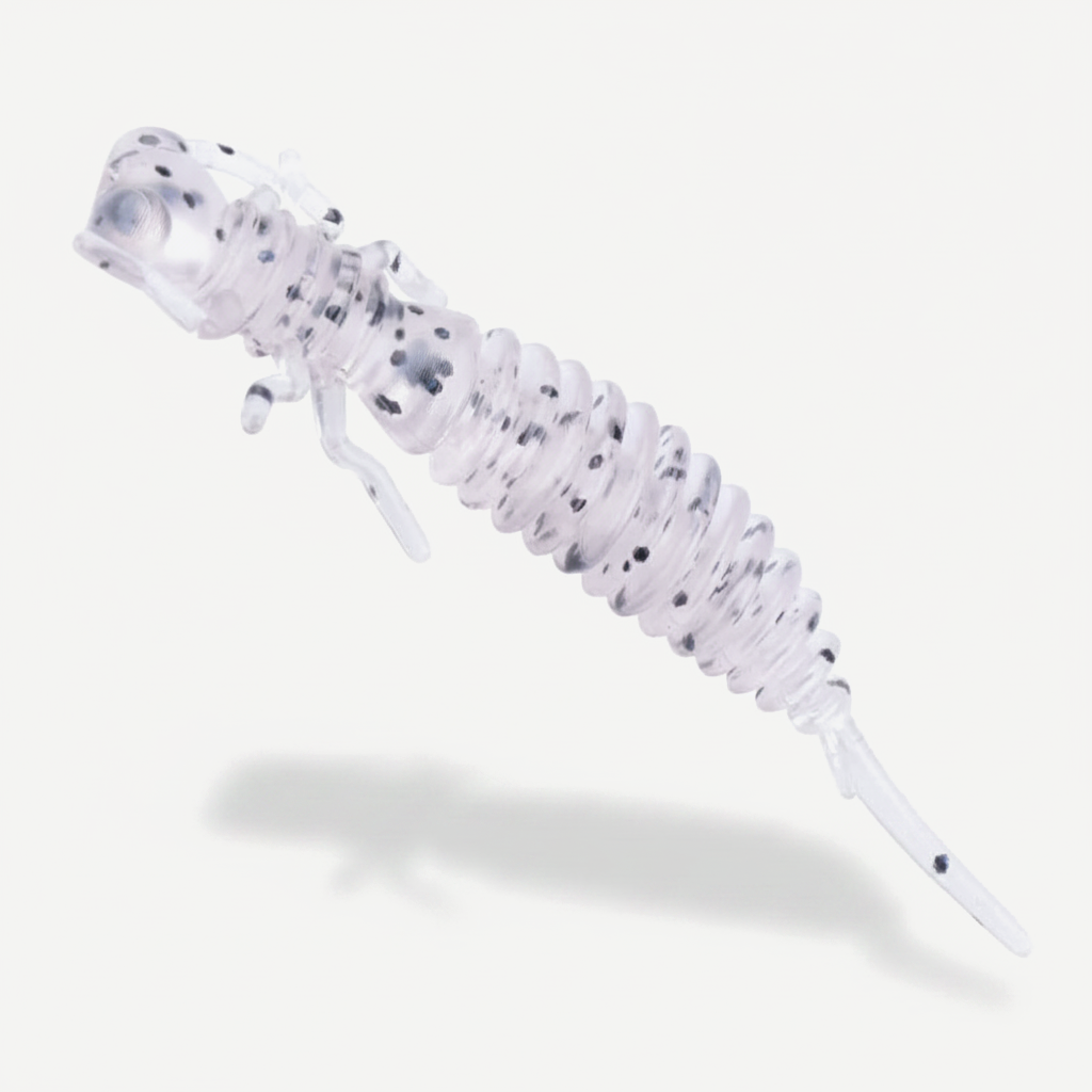 MEREDITH Larva Soft Plastic Bait - Segmented Nymph Lure