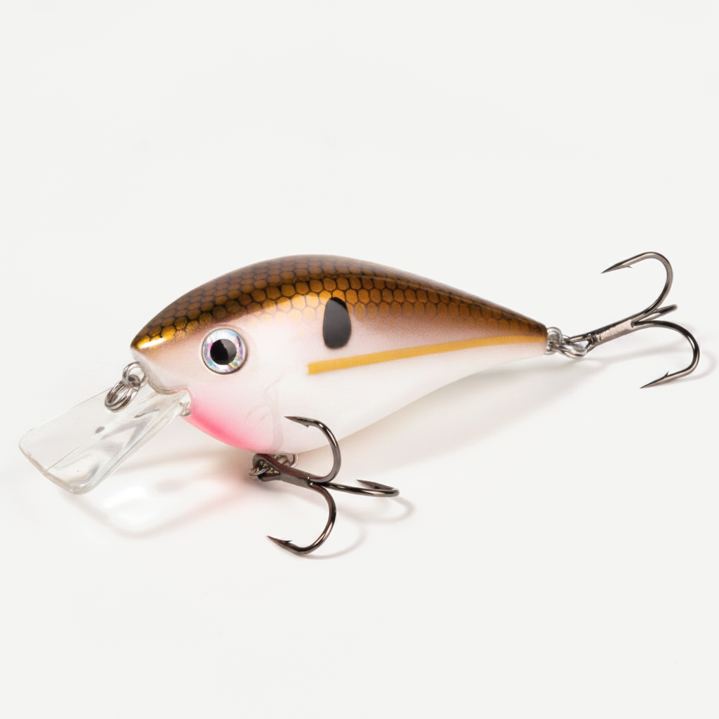 Hunthouse Squarebill Crankbait 65mm 16.5g Floating Fishing Lure Crank Baits Hard Lures For Bass Pike Fishing Freshwater 