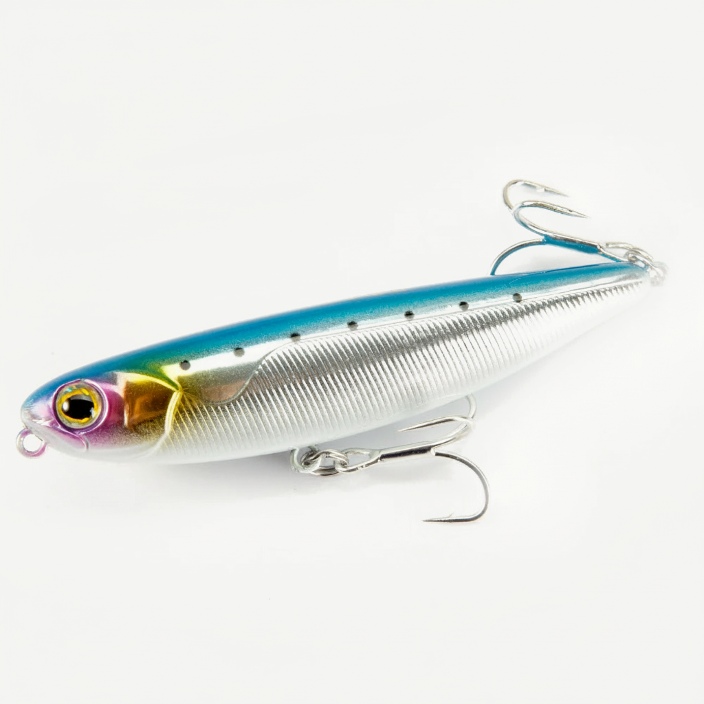 Hunthouse Floating Topwater Pencil Fishing Lure Hard Bait Surface WTD Wobblers Trolling 100/90/60mm Saltwater For Bass T