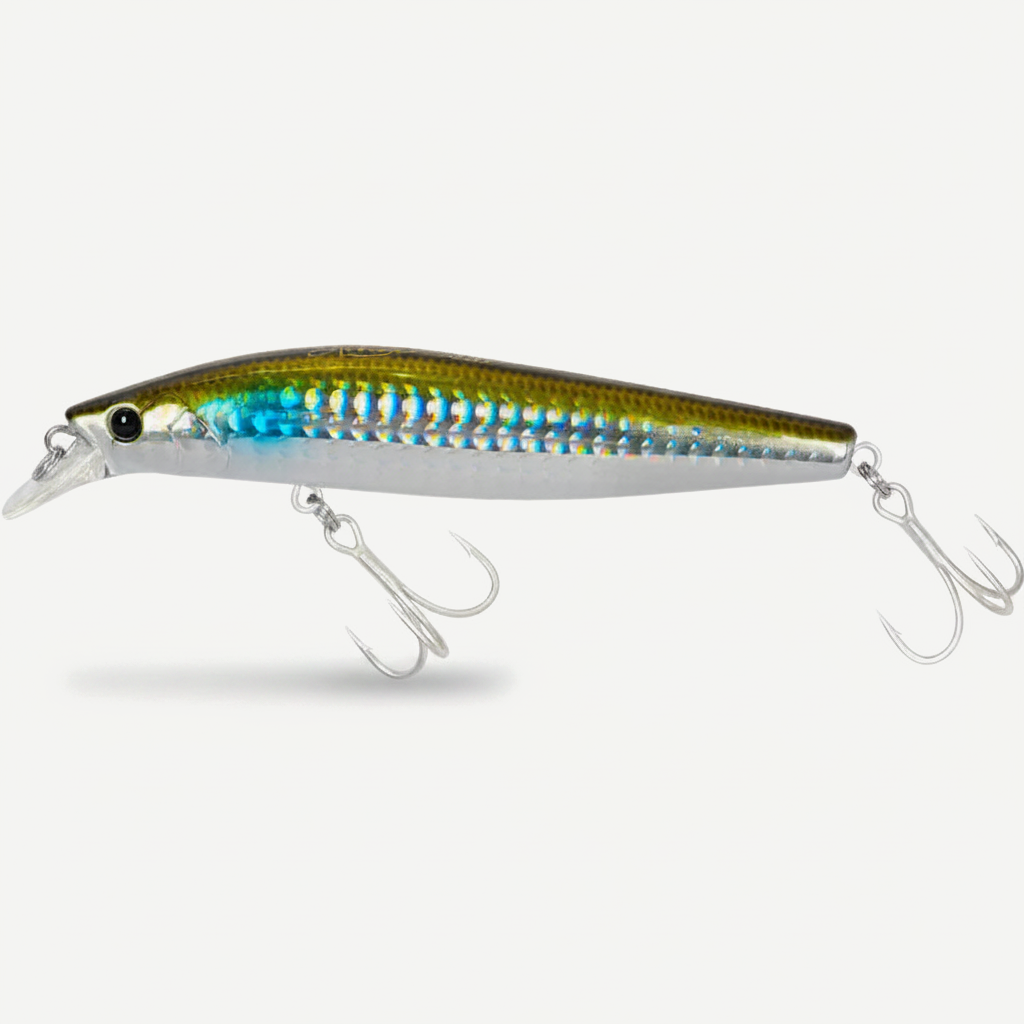 TSURINOYA 98SP Suspending Minnow Fishing Lure Stinger 98mm 14.5g Seabass Long Casting Saltwater Jerkbait Artificial Hard