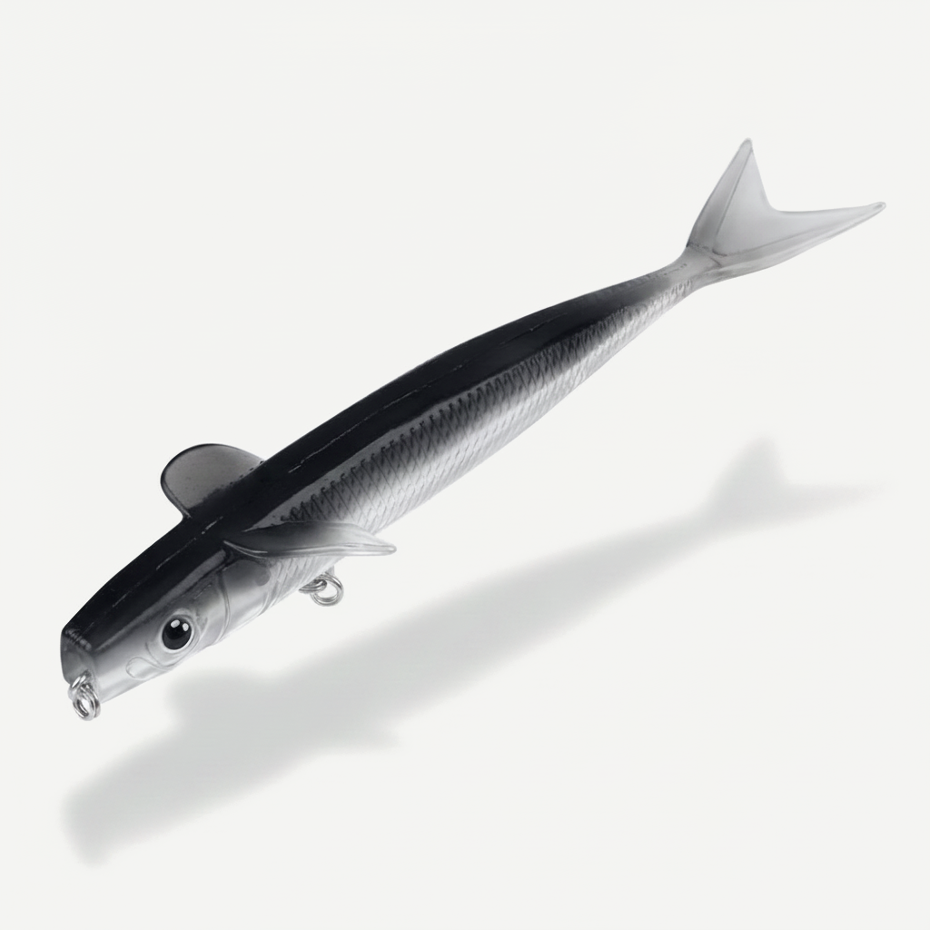 Kingdom Buckle Wings Sinking Swimbait 100mm Fork Tail