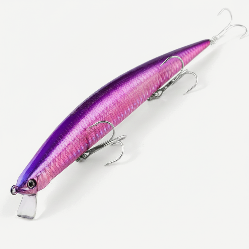 Bearking Slim Minnow Jerkbait 175mm Floating Hard Bait