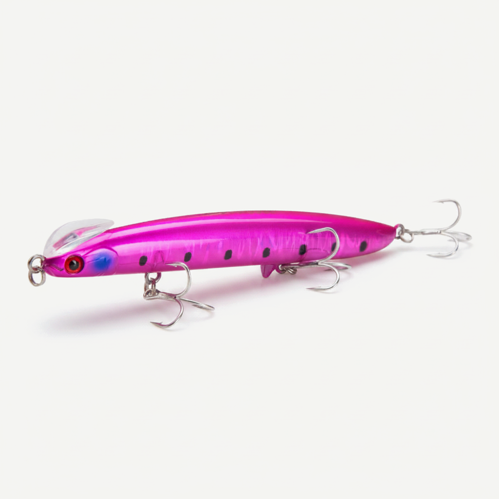 Hunthouse Fishing Frid Pencil Lure Sinking 125mm/38g Saltwater Long Casting Wobblers Stickbait  Jerkbait For Seabass Fla