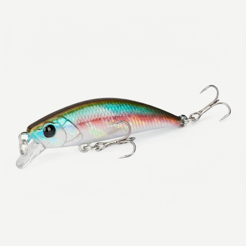 TSURINOYA 50mm 5g Sinking Minnow Fishing Lure INTRUDER 50S TROUT Artificial Jerkbait Hard Bait Pike Wobbler Stream Crank