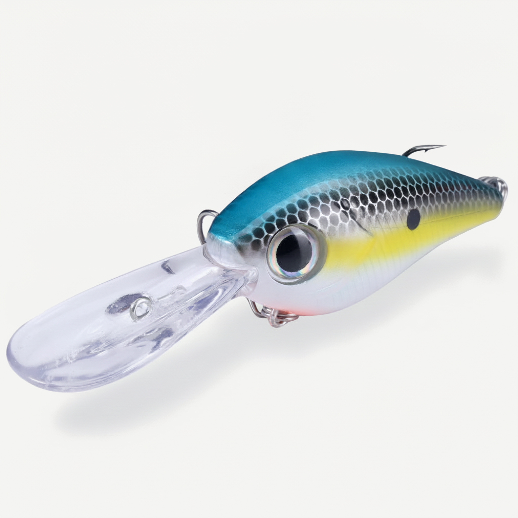 Hunthouse Crankbait Fishing Lure 60mm/13g 75mm/18g Long Lip Hard Crank Floating Bait For Seabass Deep Diving Wobbler LW9