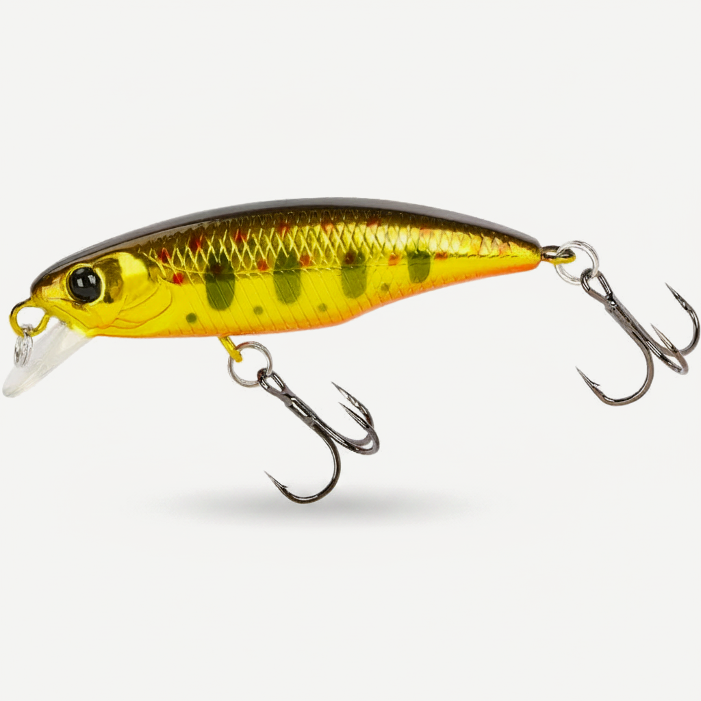 TSURINOYA Fishing Lure DW69 Sinking Minnow Hard Bait 48S 48mm 3.3g Fishing Wobblers Jerkbait Bass Trout Lure Swimbait