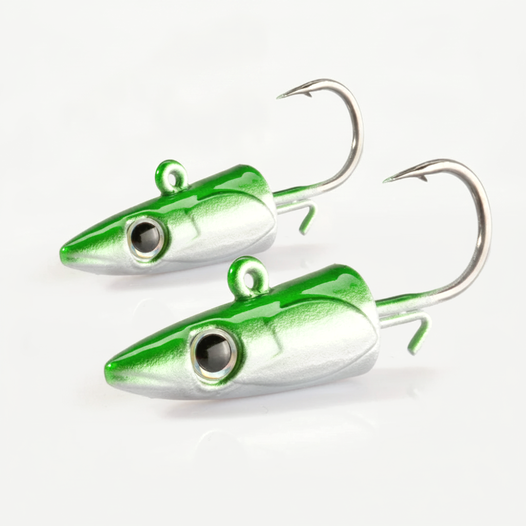 Hunthouse Soft Lure JIG Head Fishing 105mm/5g 115mm/9g 124mm/15g Easy Shiner Swimbaits Double Color Bass GT Fish Accesso