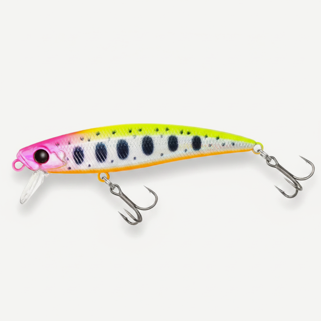 TSURINOYA Trout Plug INTRUDER 71S Sinking Fishing Lure 71mm 10g Long Casting Crankbait Pike Bass High Speed Jerkbait Min