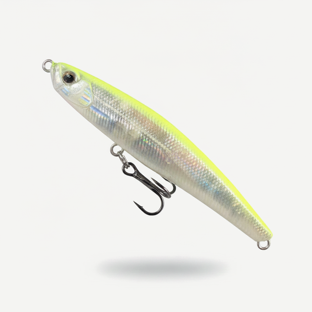 TSUYOKI Sinking Pencil 2024 Fishing Lure 68mm 7.7g Stickbait Japan DUO Bay RUF Seek 68S Sinking SeaBass Lure Fishing Sal