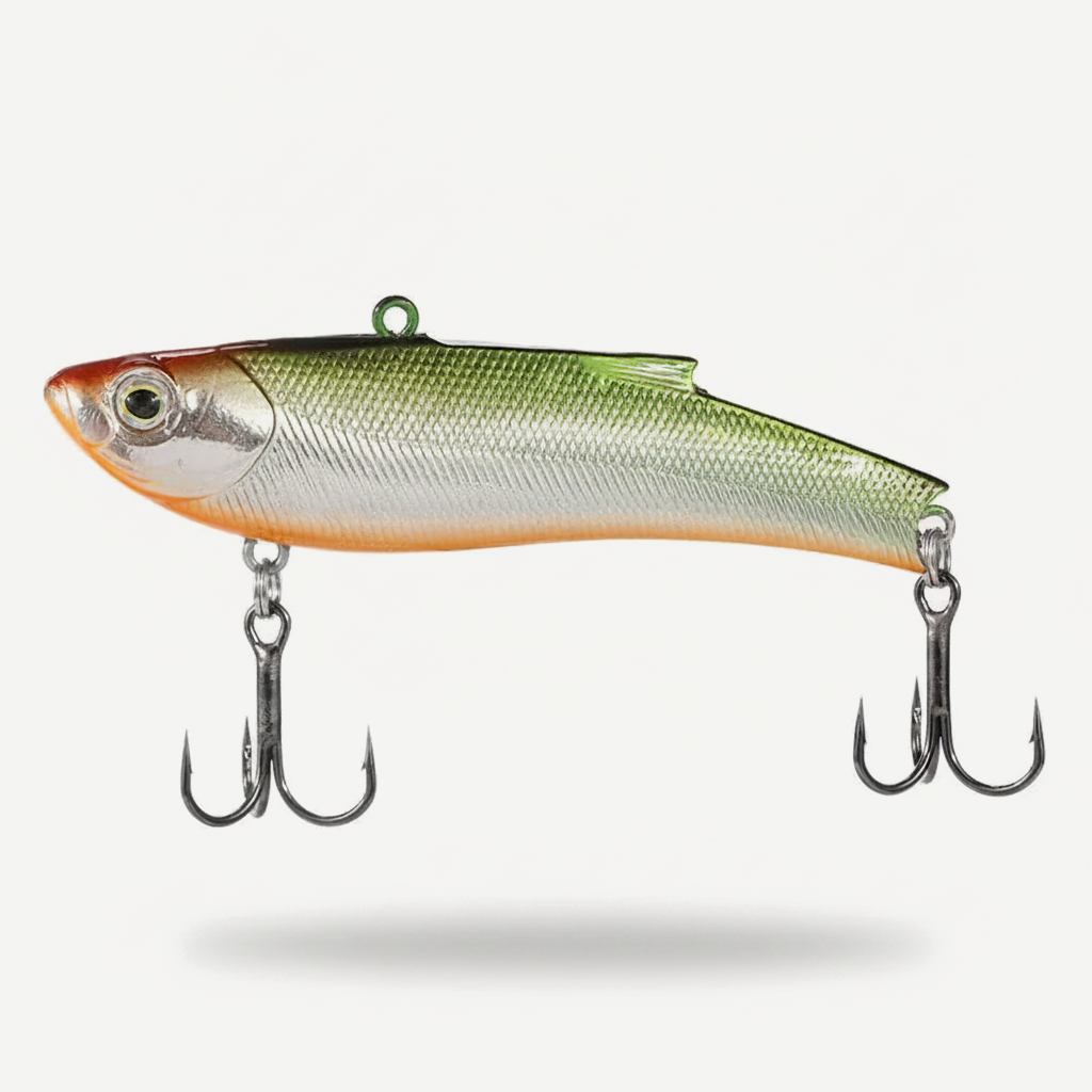 TSUYOKI Spinning Rattlin Vibration Ice VIB Lure, Wobbler, Ima Bait, Bassday Range Vibe, 70 Balance Rattin Lures, 23g, 33