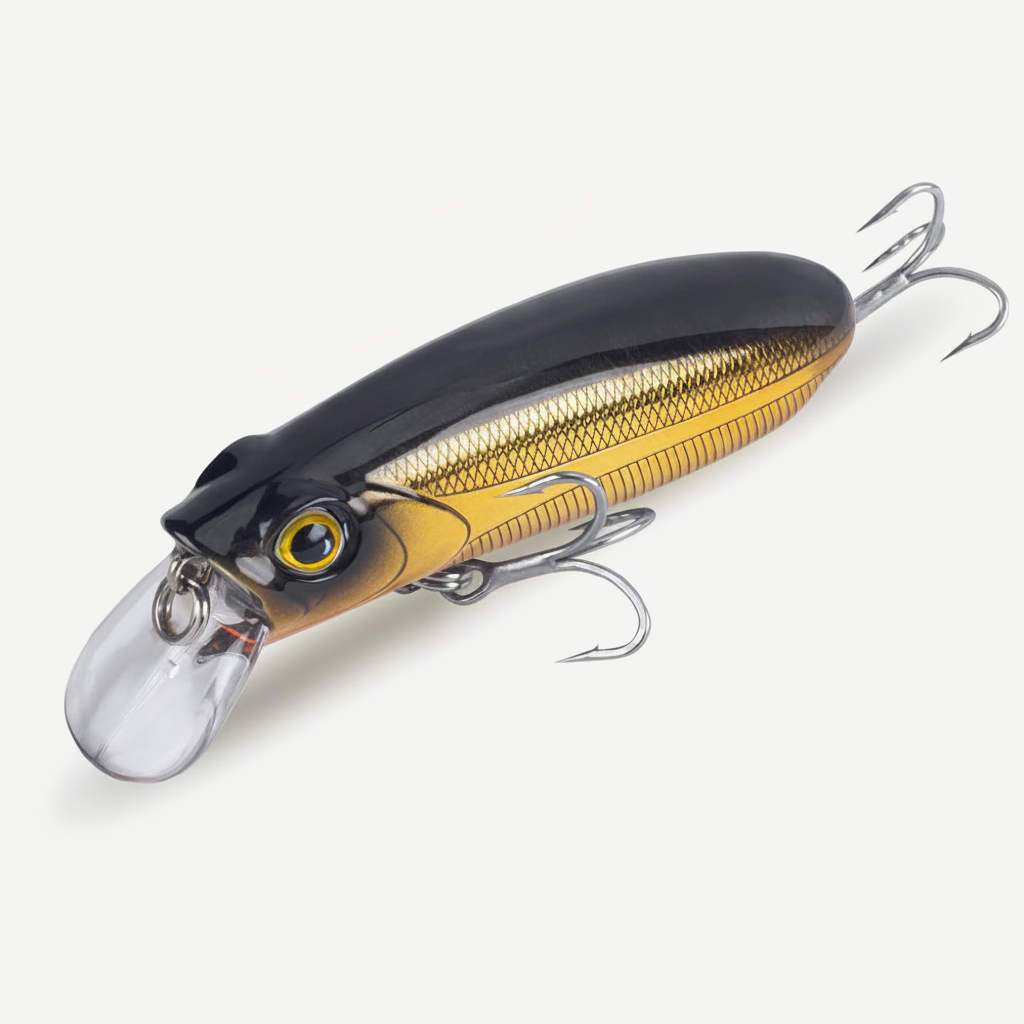 Kingdom GoldPop Micro Whopper Plopper Topwater Bass Lure