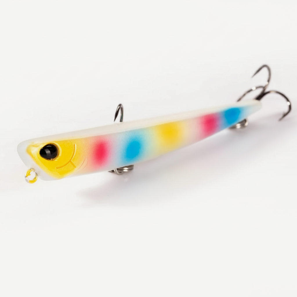 Hunthouse Bay RUF MANIC 75mm/8g Sinking Pencil Fishing Lure Stickbait BKK Hook Hard Lure for Seabass Fish