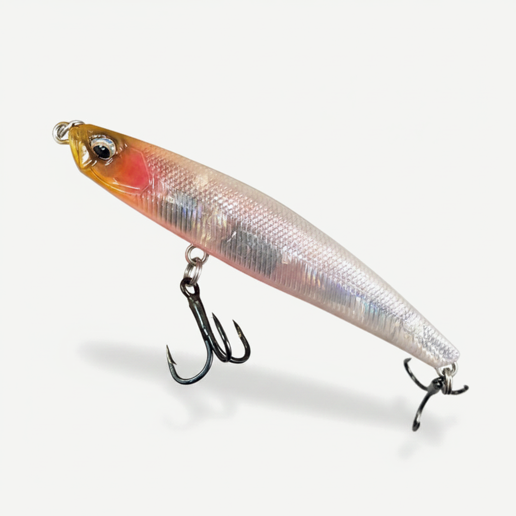 TSUYOKI Sinking Pencil 2024 Fishing Lure 68mm 7.7g Stickbait Japan DUO Bay RUF Seek 68S Sinking SeaBass Lure Fishing Sal