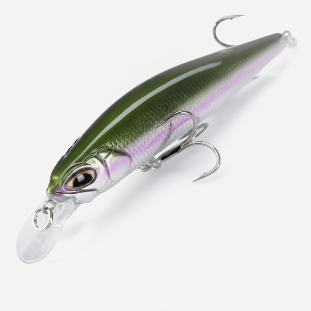 D1 Minnow Fishing Lure 77mm 8.4g Suspending Freshwater Jerkbait Artificial Hard Wobblers For Pike Bass Fishing Tackle DT