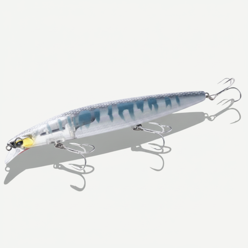 2026 Flash Blade Floating Minnow Artificial Hard Baits 145/160mm 27/32g Crazy Scale Flash Scale Fishing Lure for Largemo