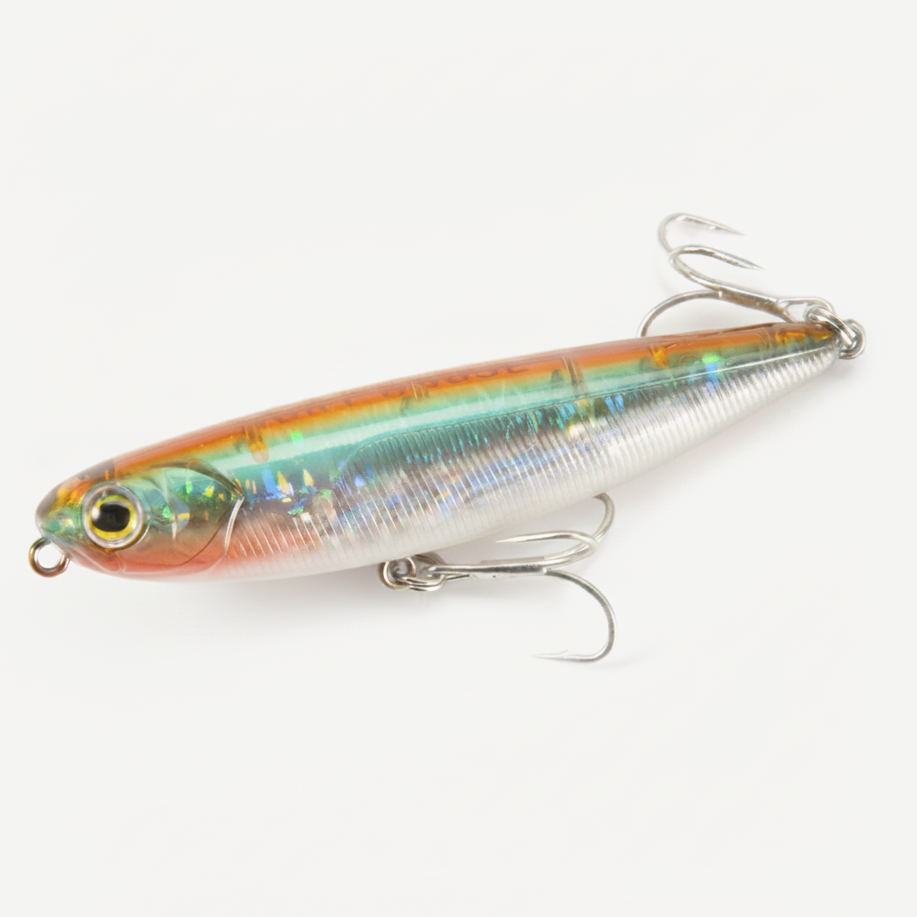 Hunthouse Floating Surface Pencil Fishing Lure 60/90/100mm 6.4/12.4/18.8g Hard Bait Topwater Lures for Seabass Pike Feed