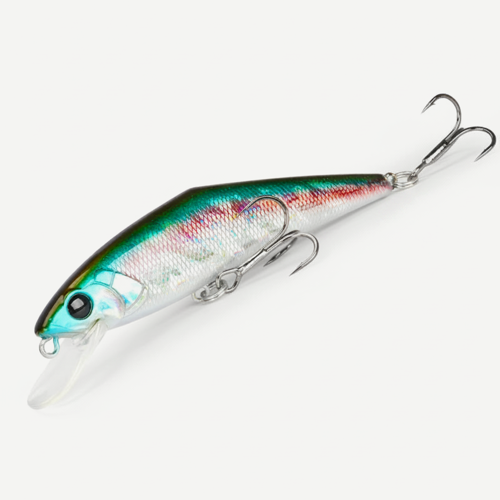 TSURINOYA Sinking Minnow Lure 85mm Slow-Sink Bass Bait