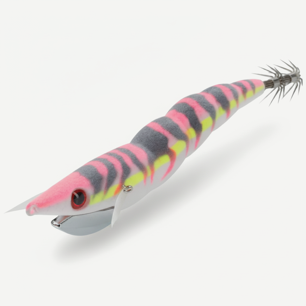 Hunthouse Squid Jigging Fishing Lure 110mm 22g Egi Pencil Sinking Hard Bait Luminous Saltwater Octopus Cuttlefish Fish T