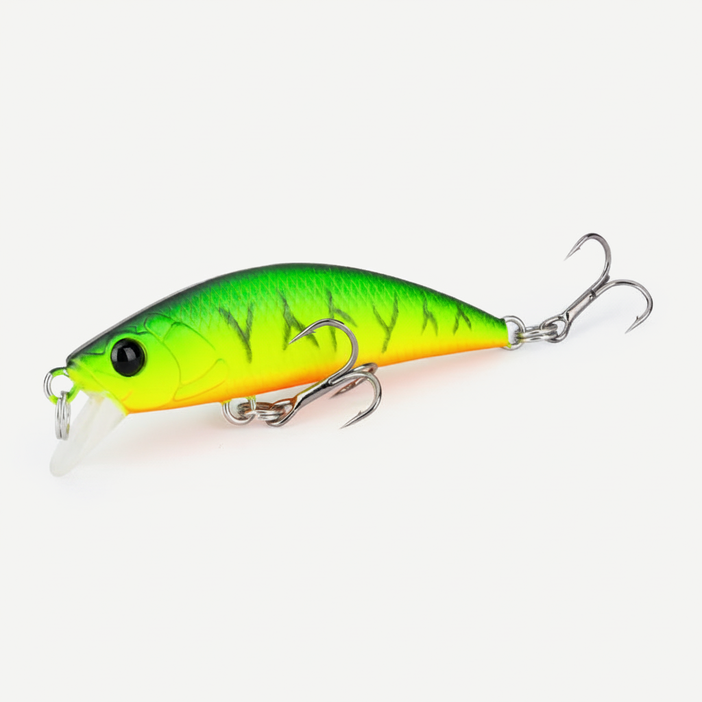 TSURINOYA 50S River Fishing Sinking Stick Bait Minnow Fishing Lure Intruder 50mm 5g Trout Area Stream Ajing Fake Fish Ha