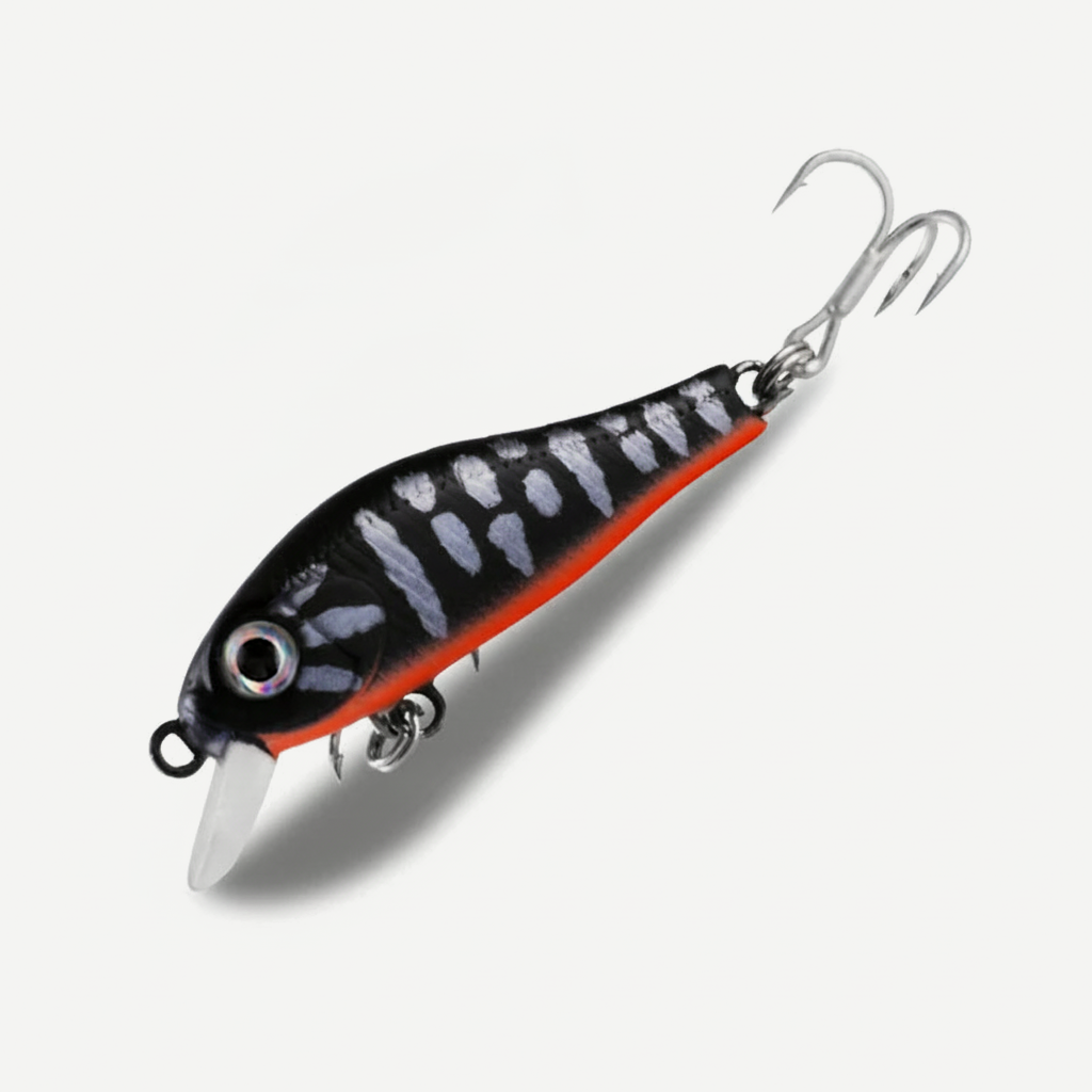 BEARKING 35mm Minnow Crankbait - Finesse Bass Lure