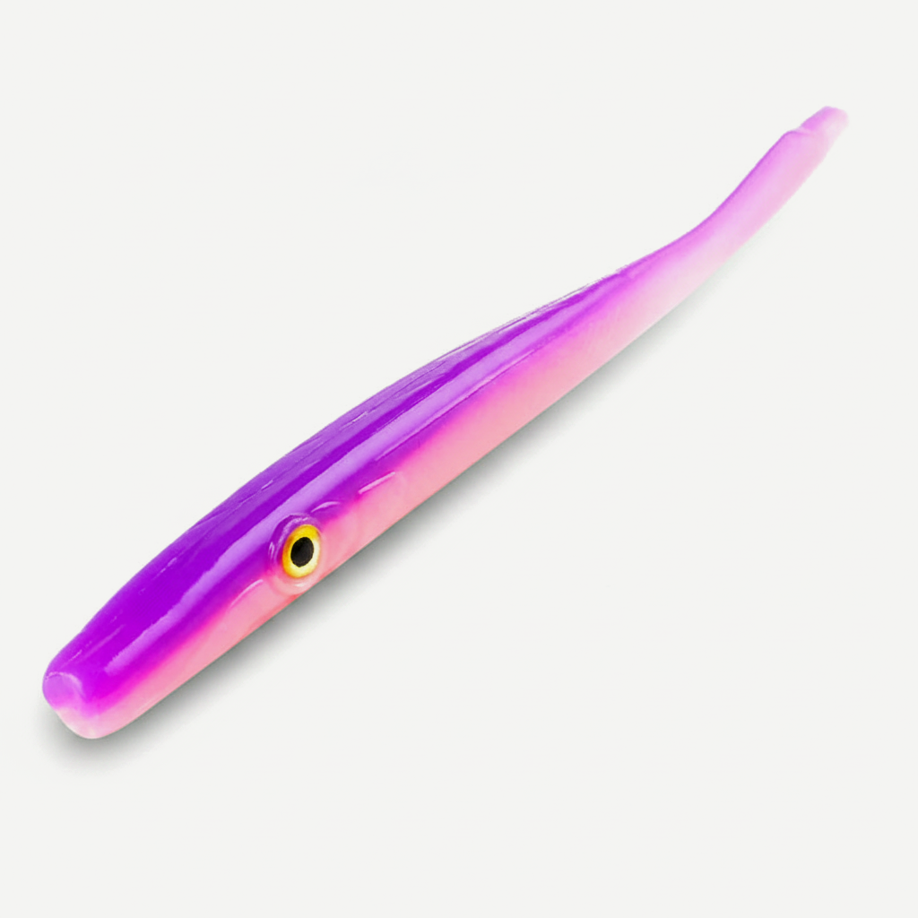BEARKING Crazy Slug Soft Needlefish Lure for Bass