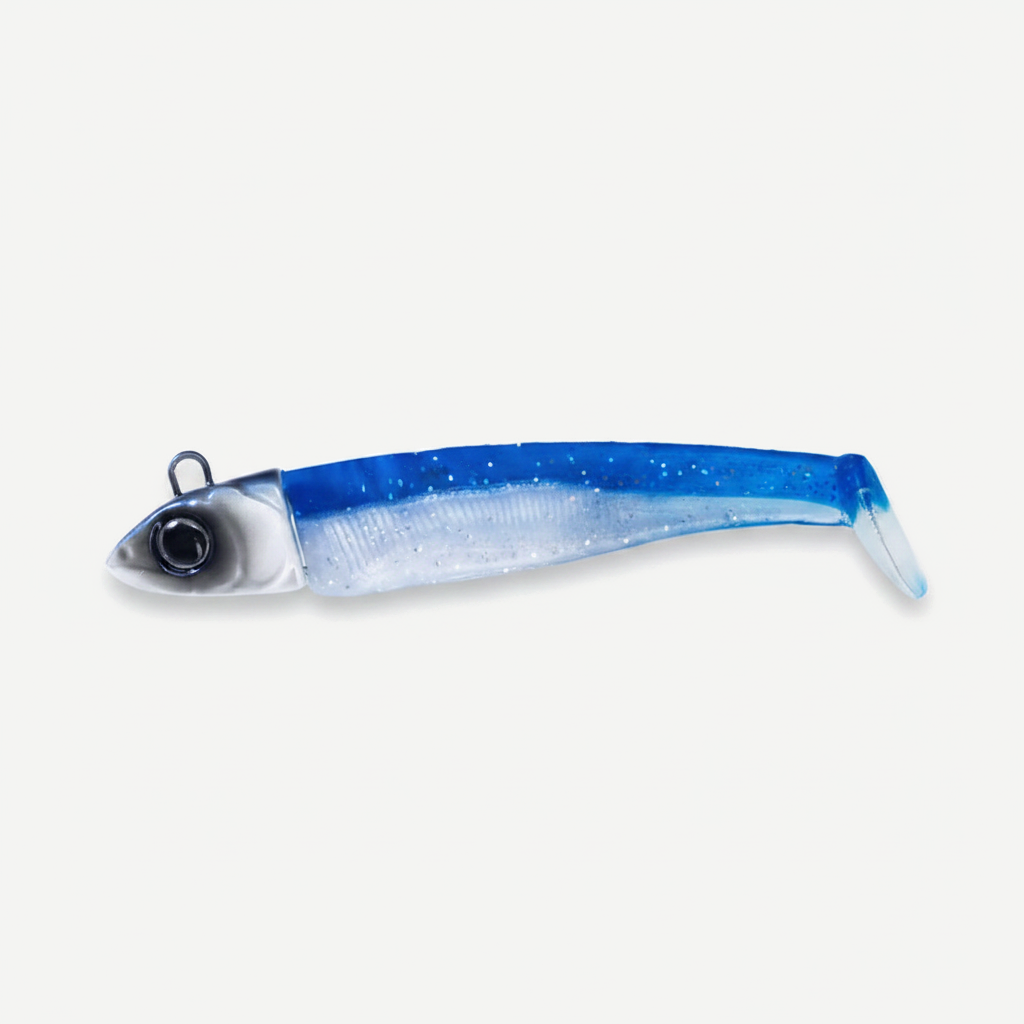 Hunthouse Barre T. Minnow Soft Fishing Lure 7/12/25/40/60/90/120g Baits With Paddle Tail For Bass Pike Leurre Souple LW2