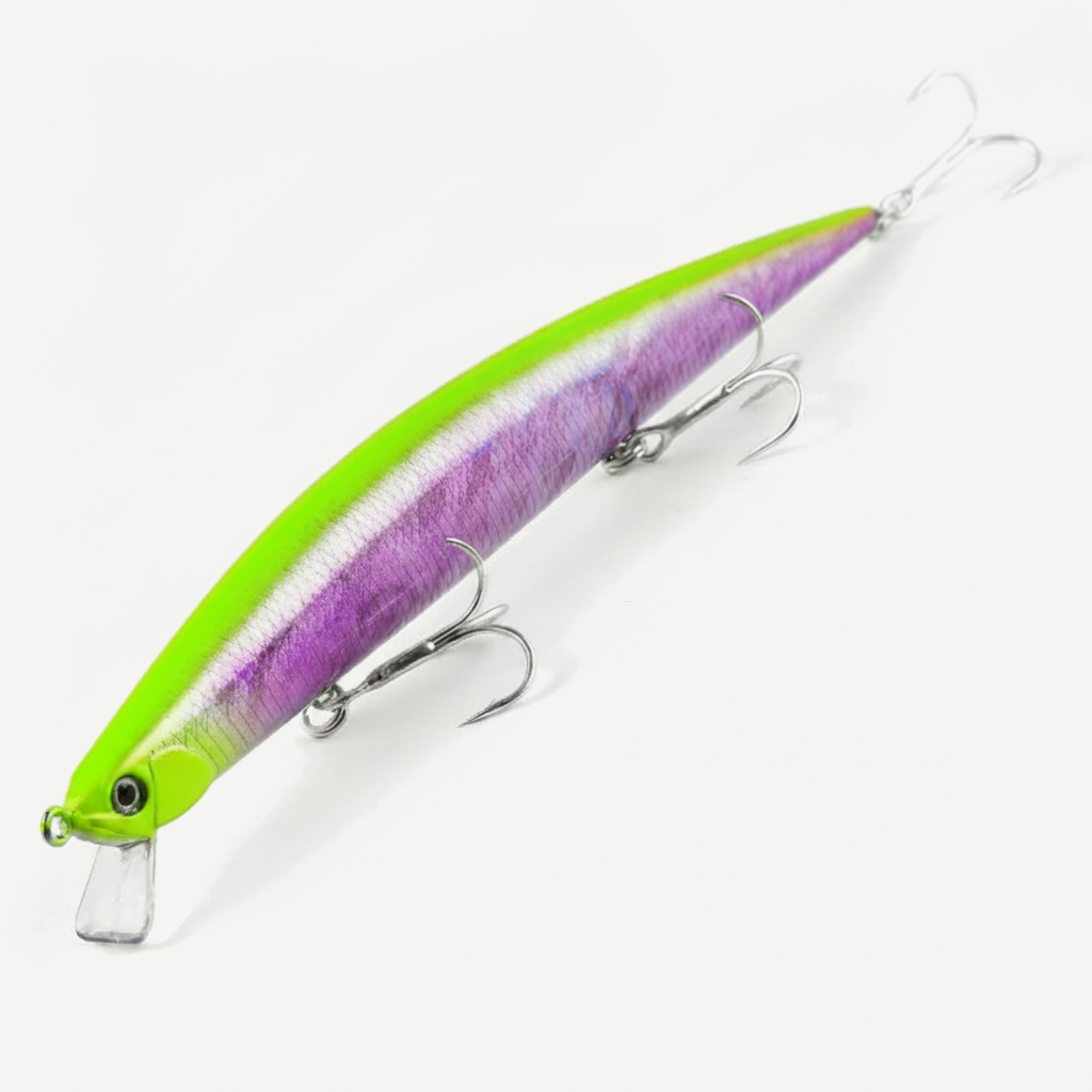 Bearking Slim Minnow Jerkbait 175mm Floating Hard Bait
