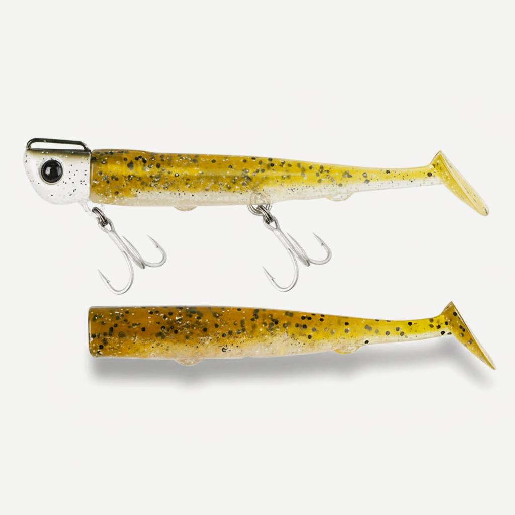TSURINOYA T Tail Soft Worm 110mm 35g Ultra Long Casting Fishing Lure For Seabass Flounder Sea Fishing Soft Bait With Jig