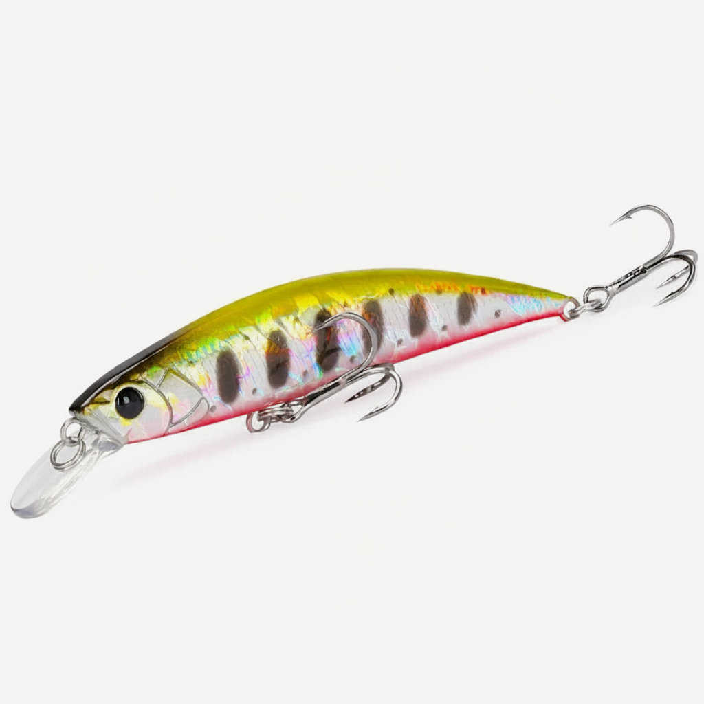 TSURINOYA Fishing Lure Sinking Minnow 80S 12g DW96 8cm Large Rockfish Hard Bait Jerkbait Freshwater stream Saltwater Wob