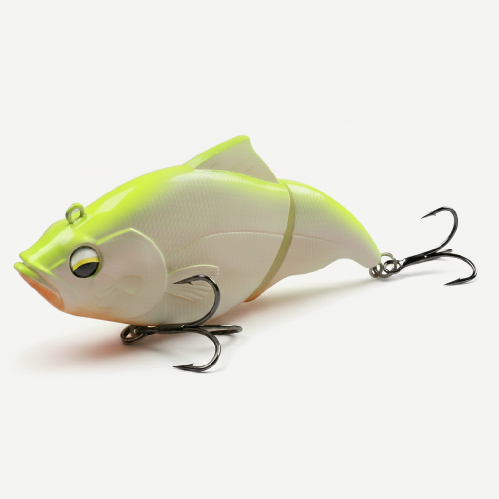 JOHNCOO 115mm Lipless Vibration Crankbait, Float/Sink