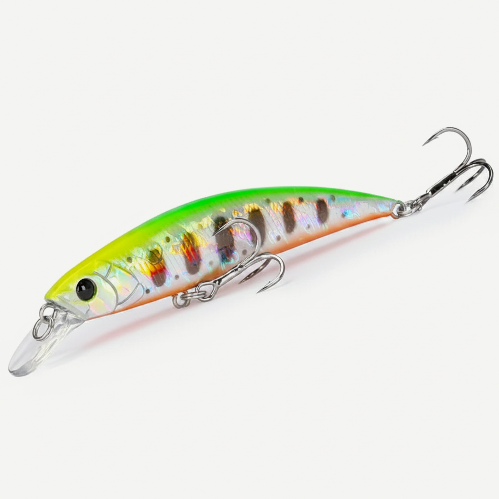 TSURINOYA Fishing Lure Sinking Minnow 80S 12g DW96 8cm Large Rockfish Hard Bait Jerkbait Freshwater stream Saltwater Wob