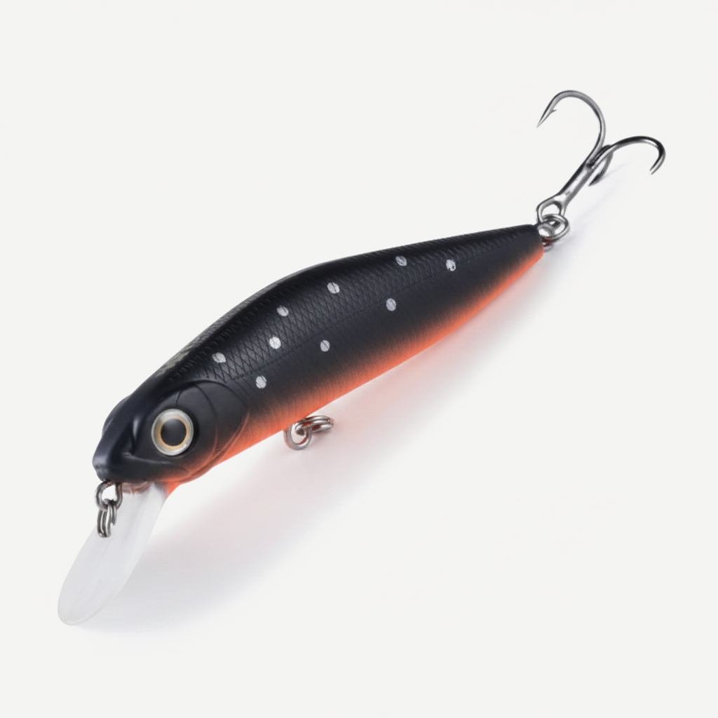 BEARKING 78mm Minnow Wobbler Diving Crankbait for Bass