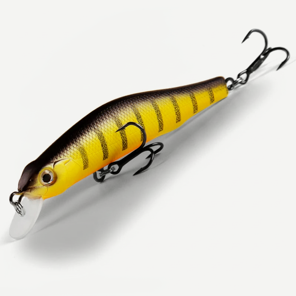 BEARKING 80mm Minnow Hard Bait - Jerkbait for Bass