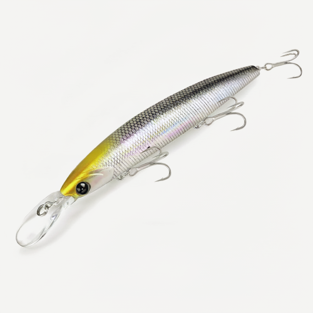 Kingdom Sinking Minnow Jerkbait 125mm 28g Long Casting Lure